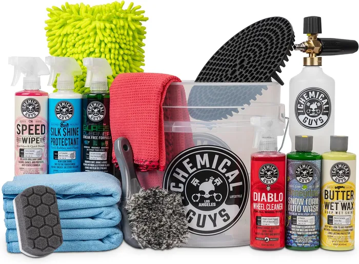 Chemical Guys car wash and detailing kit