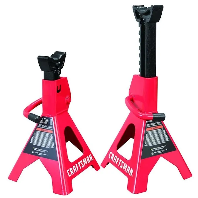 Craftsman 3-ton jack stands, pair